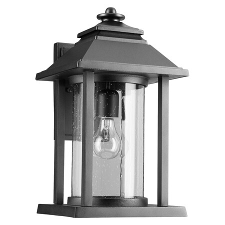 Quorum Crusoe 9In. Lant Black 7272-69